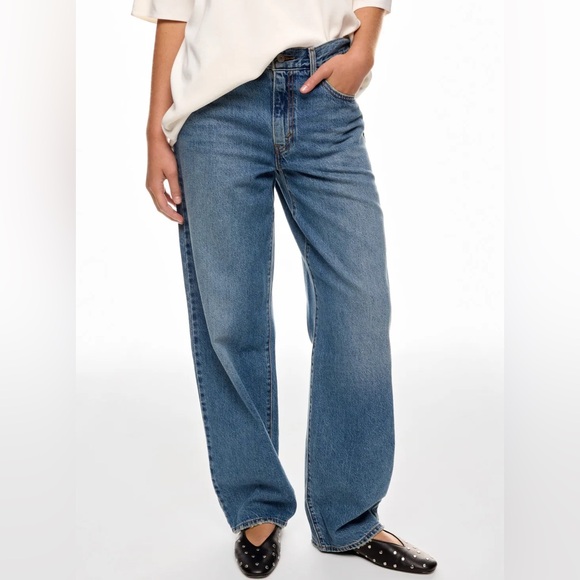 Levi’s Women’s Baggy Dad Jeans Own It Stone Wash 27x32 NWT - Picture 7 of 7